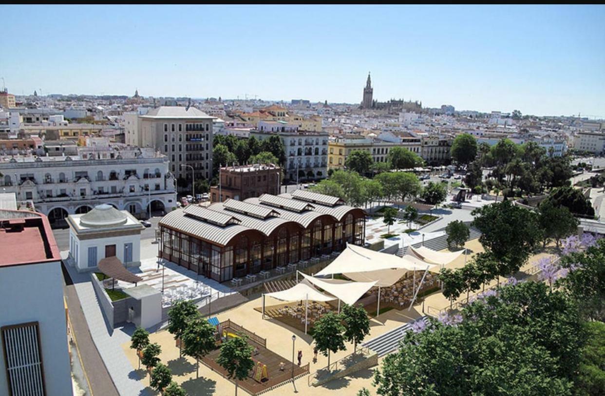 Maravilloso Ático Puente de Triana Sevilha Exterior foto